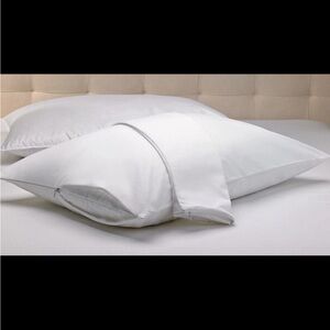 2 IHG Cotton Blend Standard Queen Pillow Protector Prevent Airbnb VRBO